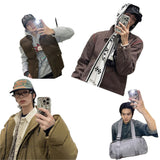 3D ロゴメタリックケース