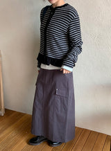 ファーンズ カーゴ コットン ロング スカート
