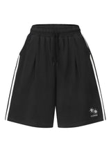EVRO SIDE TRACK LINE SWEAT HALF PANTS (2COLOR)