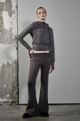 MONO RIB FOLDING PANTS