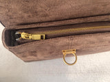 Suede Faux Leather Vintage Tote Cross Bag