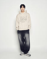 25FW シティビューフーディー エッセンシャルベージュ