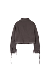 strap jacket (dark grey)