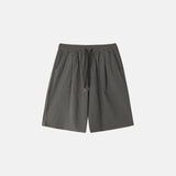 Cooling seersucker bermuda pants