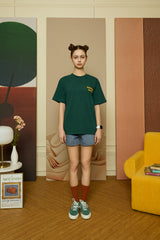 Easy Study グリーンショートスリーブTシャツ [Unisex]
