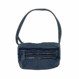 Denim 4 zipper bag