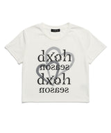 ツーハートシーズンロゴクロップTシャツ
