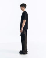 BASIC LOGO HALF T (Black, White) 