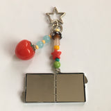 Square Mirror Keychain/四角いミラーキーホルダー