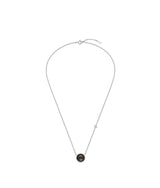 26SS★ [Premium Plating] Pennysense AB(W) Goutte Necklace Black Pearl