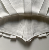 Keina Low-Waist Pleated Skirt (White)