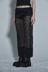 SEETHOUGH SKIRT