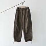 MP WASHED CURVED PANTS BR