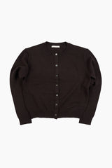 Ciel round button-up cardigan
