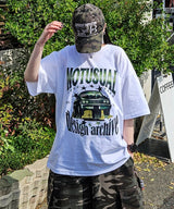 ディープグリーントラックオーバーフィットTシャツ - 4COLOR