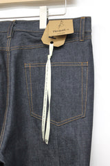 Semi Flare Denim Pants (INDIGO WASH)