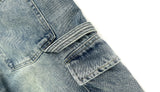 Reflector Strap Cargo Denim PT - 1C