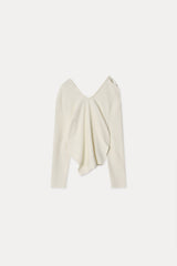 SLIT OFF TOP_IVORY