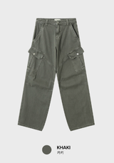 No-Mace Warmed Diagonal Pocket Cargo Pants