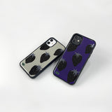 ストロベリー(purple) スマホケース (epoxy bumper)