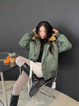 Canadian Khaki Goose Down Jacket