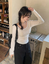 BKドットポイントロングスリーブTシャツ(3color)
