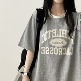 クリアリー カラーリング ボクシーフィット半袖Tシャツ