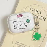 [AirPods] フラフィークローバーハードケース (only case)