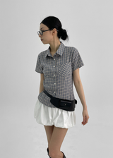 [MADE] Bauren Check Short Sleeve Shirt