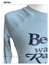 Sky V-neck Spandex Slim Long-Sleeved T-shirt