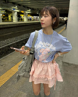 ウィッティバニーブーケガールTシャツ