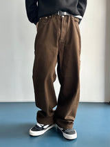 Unit Carpenter Cotton Wide Pants 4C