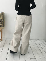 アイレットスチールラップスカーフパンツ (3c)