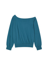 NYXX CLUB OFF SHOULDER L/S BLUE