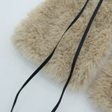 Strap fur leg warmer