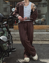 メルツベルベットピンタックワイドバンディングパンツ