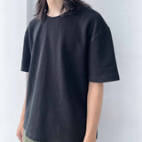 Relaxed Waffle-Knit Tee