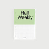 oab a7 インナーペーパー / half weekly