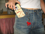 Cowgirl Keyring