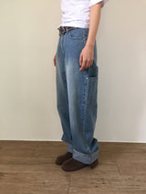 Sea Pocket Straight Denim (1color)