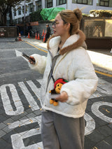 Snow Quilted Round Padded Jacket (4c)