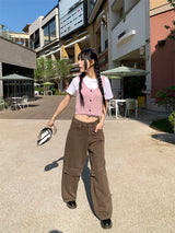 POINT BACK CLIP WIDE PANTS (3C)