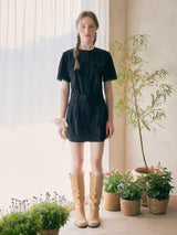 BELT JUMPSUIT BLACK