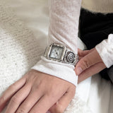 Antique Square Simbol Watch