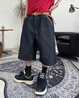 Rocky Spider Bermuda Denim Pants