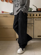 Anthony rivet denim pants