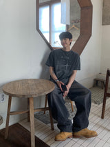 1926ピグメント‐ダイド ショートスリーブTシャツ(3 Colors)