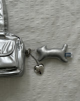 シルバーキャットハートキーリング / SILVER