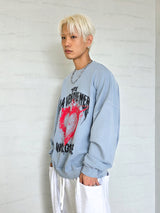 VENTIQUE ブローくんハートスウェットシャツ3カラー