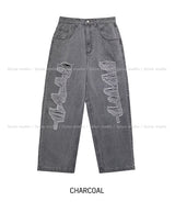 Logan Destroyed Pig Denim Pants
